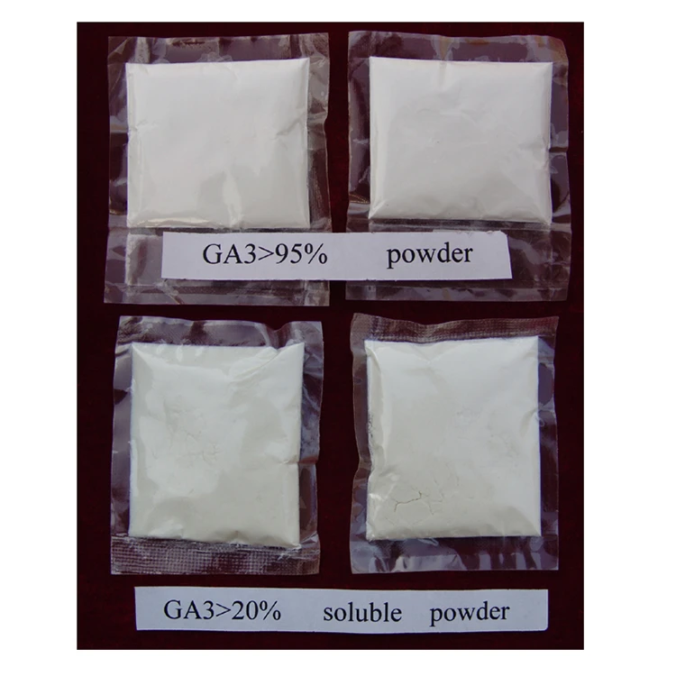Gibberellic GA3 90%TC Plant Growth Regulator 40%SP GA