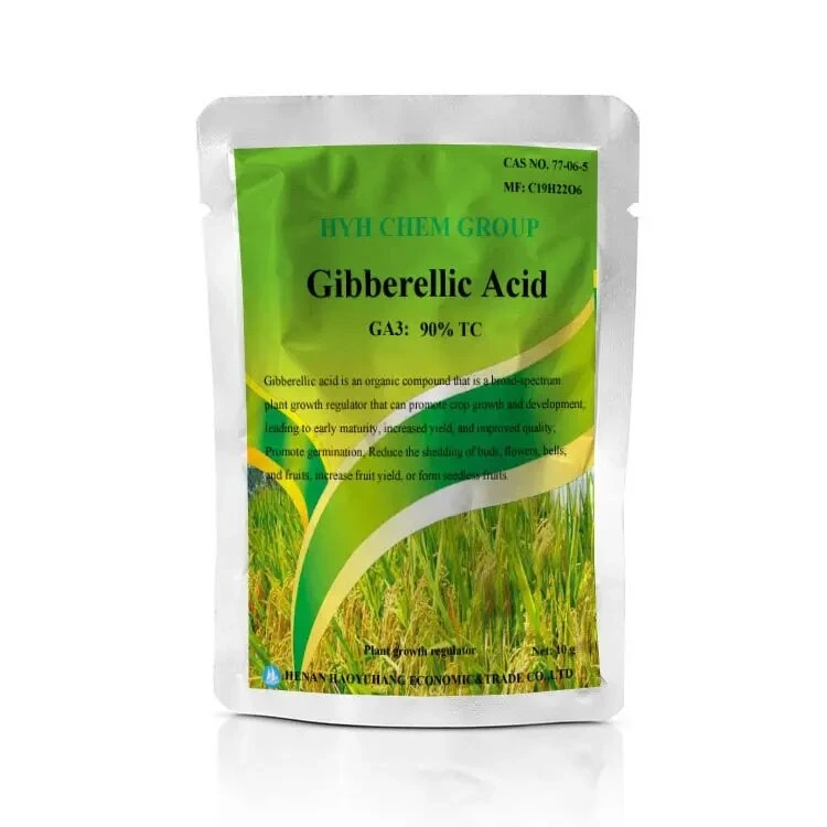 Gibberellic GA3 90%TC Plant Growth Regulator 40%SP GA
